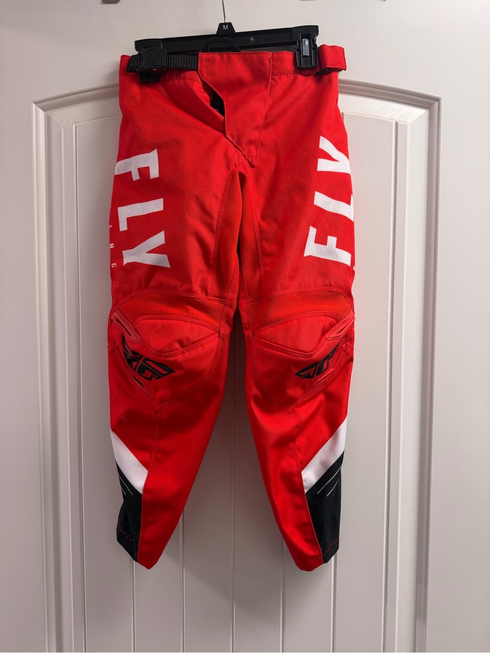 Youth FLY Racing Red MX Pants